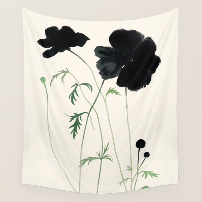 Botanical Elegance II Wall Tapestry Gallery Image 4