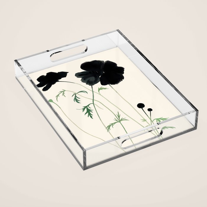 Botanical Elegance II Acrylic Tray Gallery Image 1