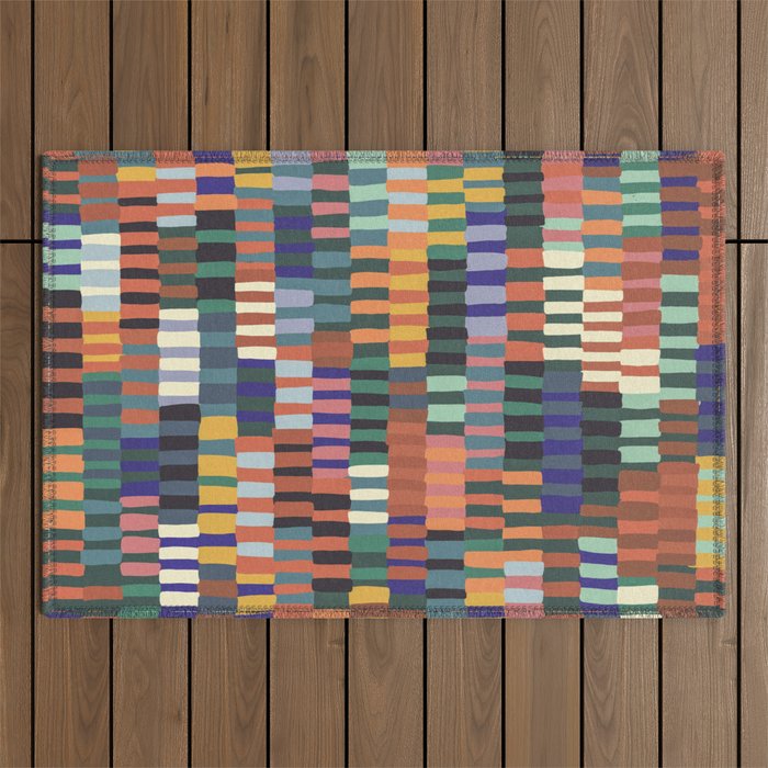 Mosaic Outdoor Rug Gallery Image 1