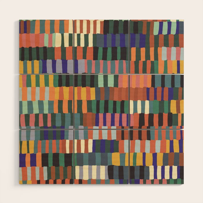 Mosaic Wood Wall Art Gallery Image 1