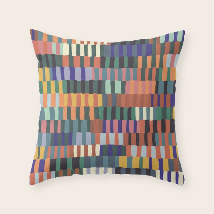 Mosaic Throw Pillow Gallery Image 1
