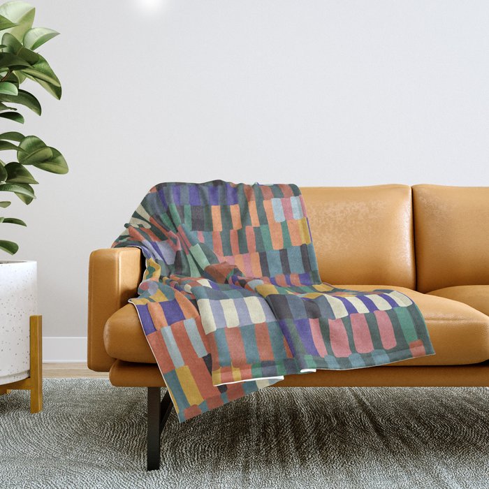 Mosaic Throw Blanket Gallery Image 1