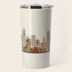 miami florida skyline Travel Mug Gallery Image 1