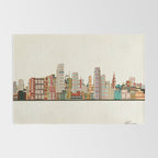 miami florida skyline Rug Gallery Image 2