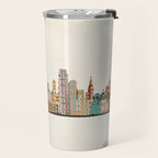miami florida skyline Travel Mug Gallery Image 2