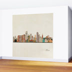 miami florida skyline Wall Mural Gallery Image 2
