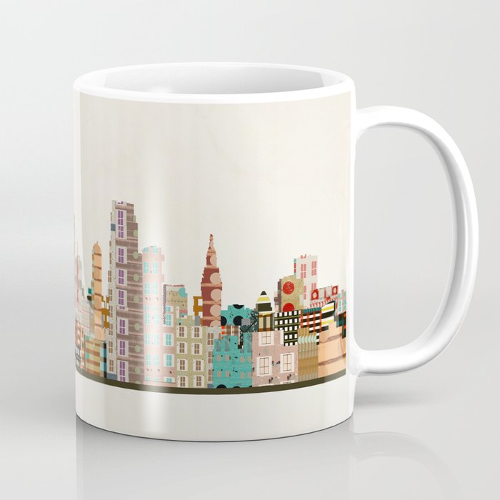 miami florida skyline Coffee Mug Gallery Image 1