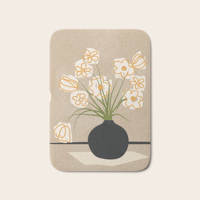 Flowers 7 Bath Mat Gallery Image 1