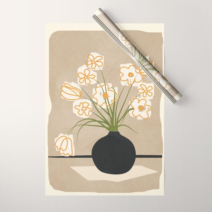 Flowers 7 Wrapping Paper Gallery Image 1