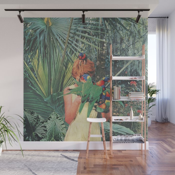 Hiding Wall Mural Gallery Image 1
