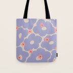 Floral ten Tote Bag Gallery Image 1