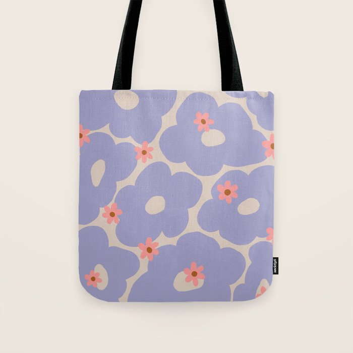 Floral ten Tote Bag Gallery Image 1