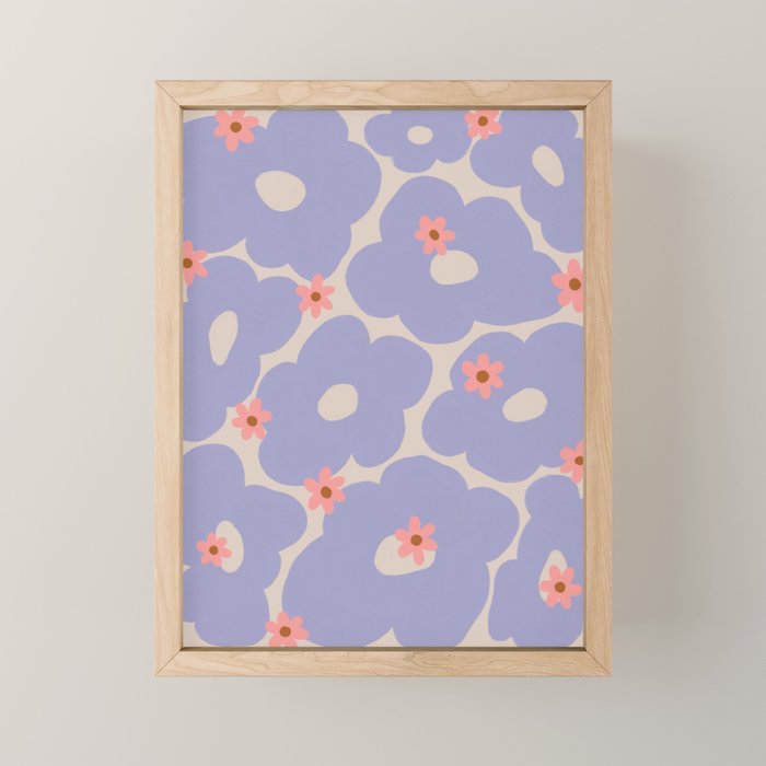 Floral ten Mini Art Print Gallery Image 1