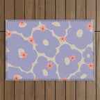 Floral ten Outdoor Rug Gallery Image 1