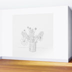  Spring Line Mood  Wall Mural Gallery Image 2