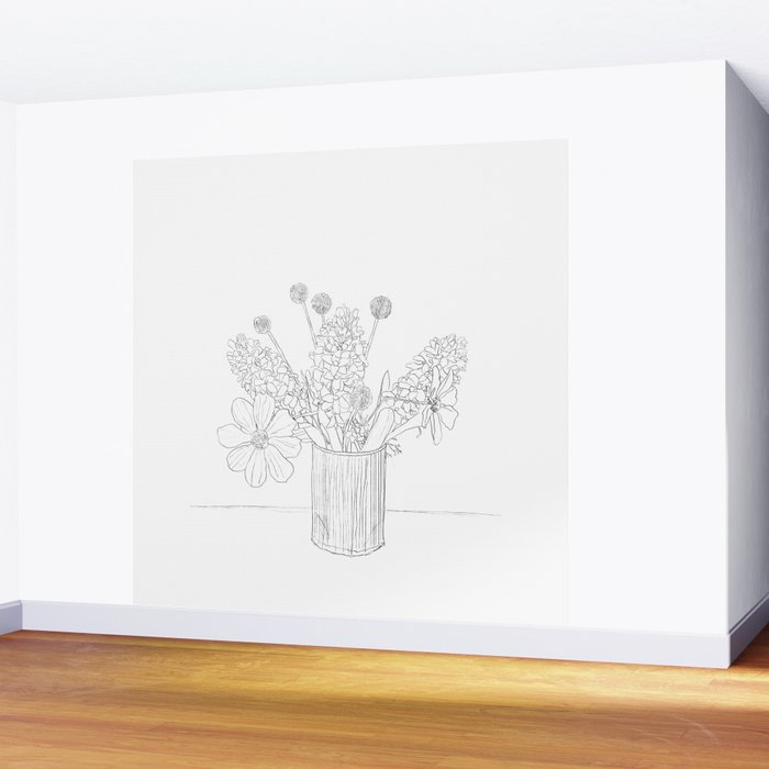  Spring Line Mood  Wall Mural Gallery Image 2