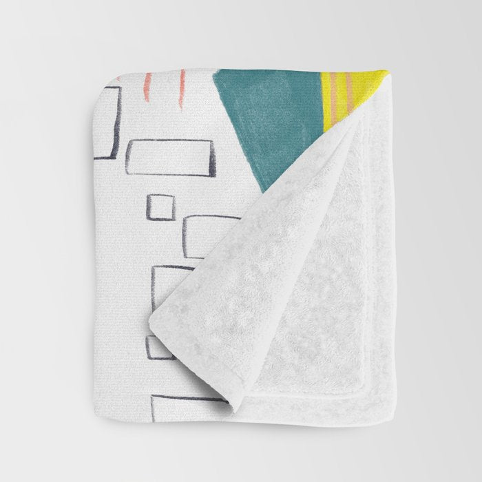 Blocks Castle Throw Blanket Gallery Image 3