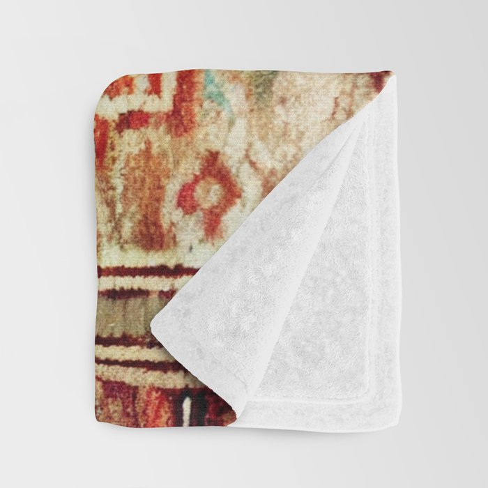 Eclectic Vintage Bohemian Aesthetic Throw Blanket Gallery Image 3