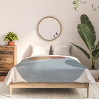 Abstract Shapes Gray Pink Rust Comforter Gallery Image 3