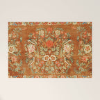 Tabriz Azerbaijan Northwest Persian Rug Print Welcome Mat Gallery Image 1