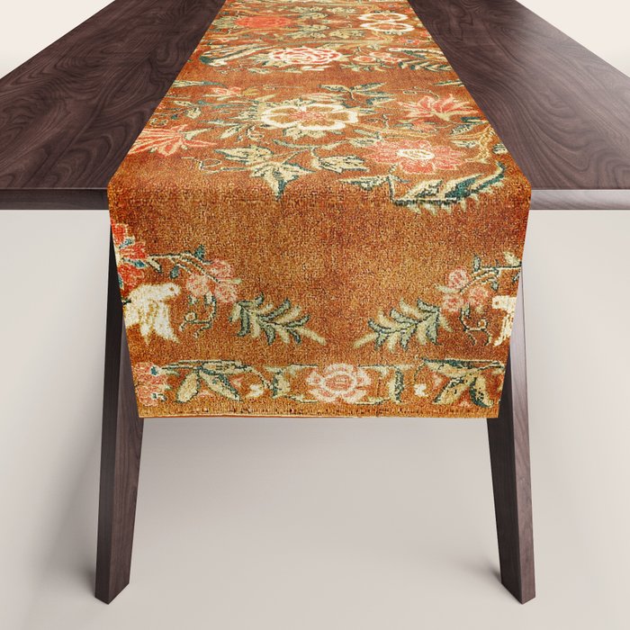 Tabriz Azerbaijan Northwest Persian Rug Print Table Runner Gallery Image 1