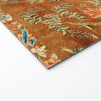 Tabriz Azerbaijan Northwest Persian Rug Print Welcome Mat Gallery Image 2