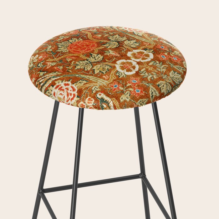 Tabriz Azerbaijan Northwest Persian Rug Print Stool Gallery Image 2