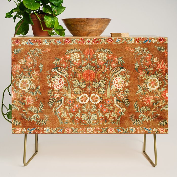Tabriz Azerbaijan Northwest Persian Rug Print Credenza Gallery Image 1