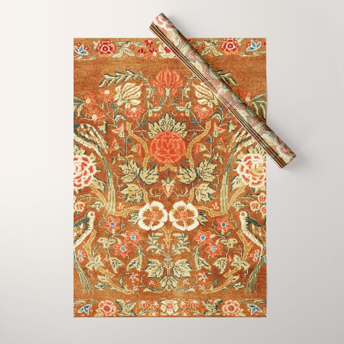 Tabriz Azerbaijan Northwest Persian Rug Print Wrapping Paper Gallery Image 1