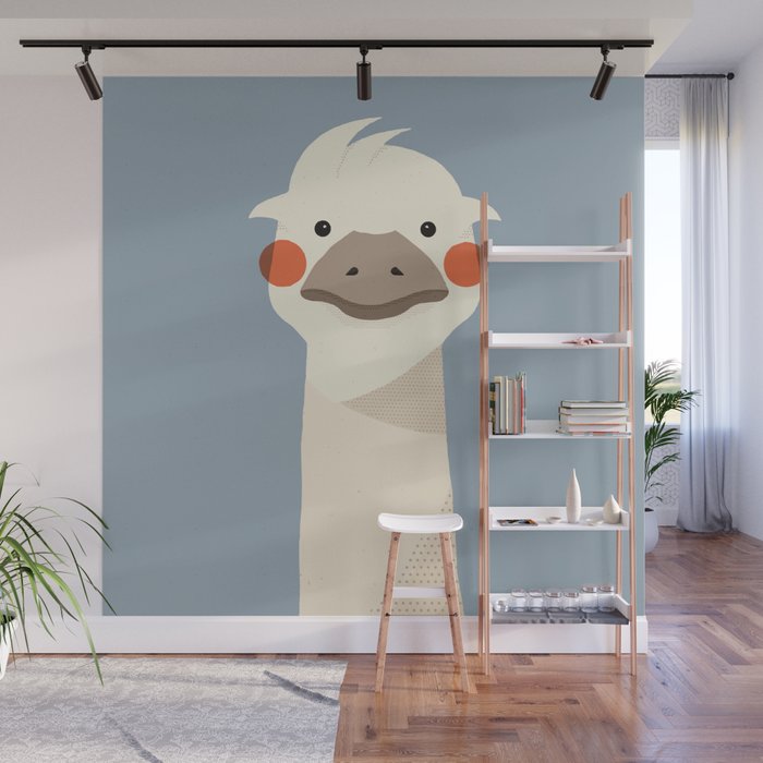 Emu, Animal Portrait Wall Mural Gallery Image 1