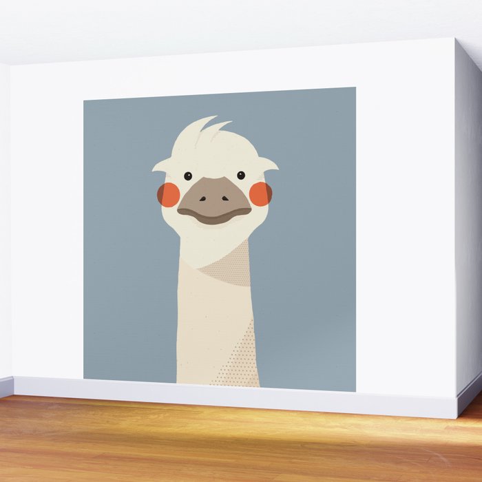 Emu, Animal Portrait Wall Mural Gallery Image 2
