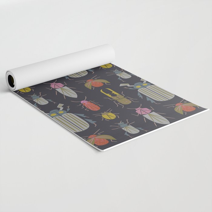 Beetle Specimens Yoga Mat Gallery Image 2