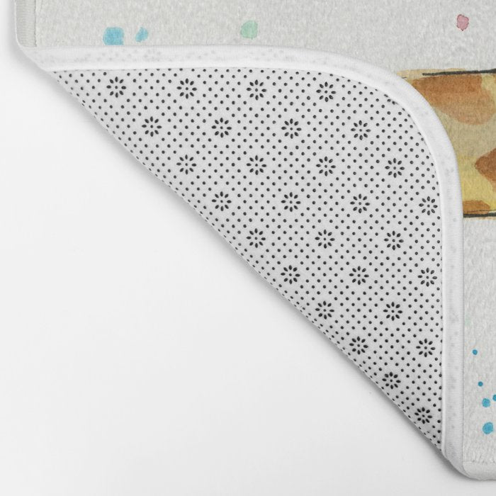 Baby Giraffe Bath Mat Gallery Image 2