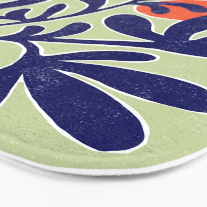Inspiration Matisse leaves Bath Mat Gallery Image 3