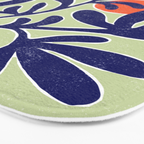 Inspiration Matisse leaves Bath Mat Gallery Image 3