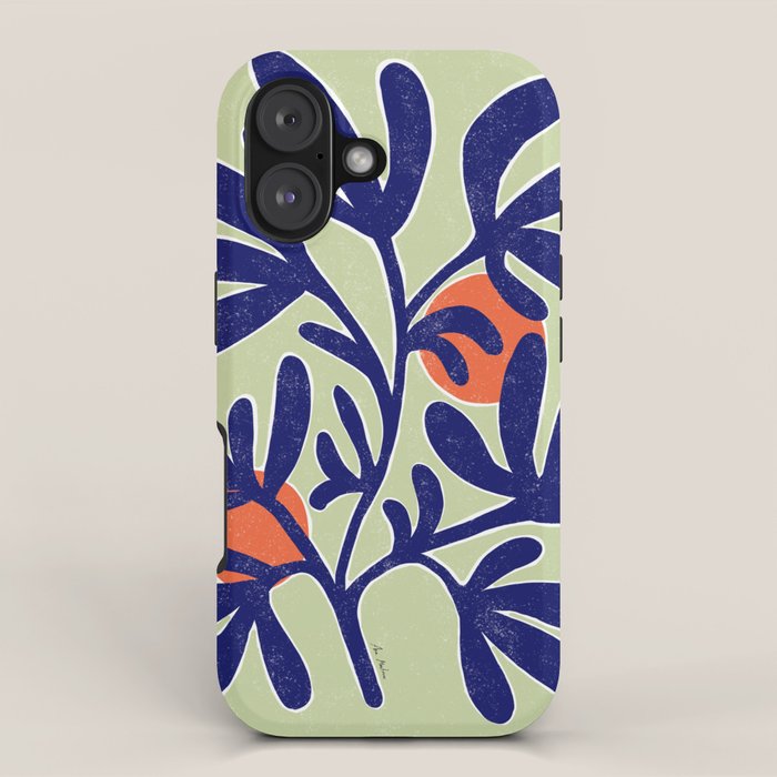 Inspiration Matisse leaves iPhone Case Gallery Image 1