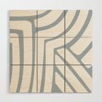 Abstract Stripes LXXII Wood Wall Art Gallery Image 1