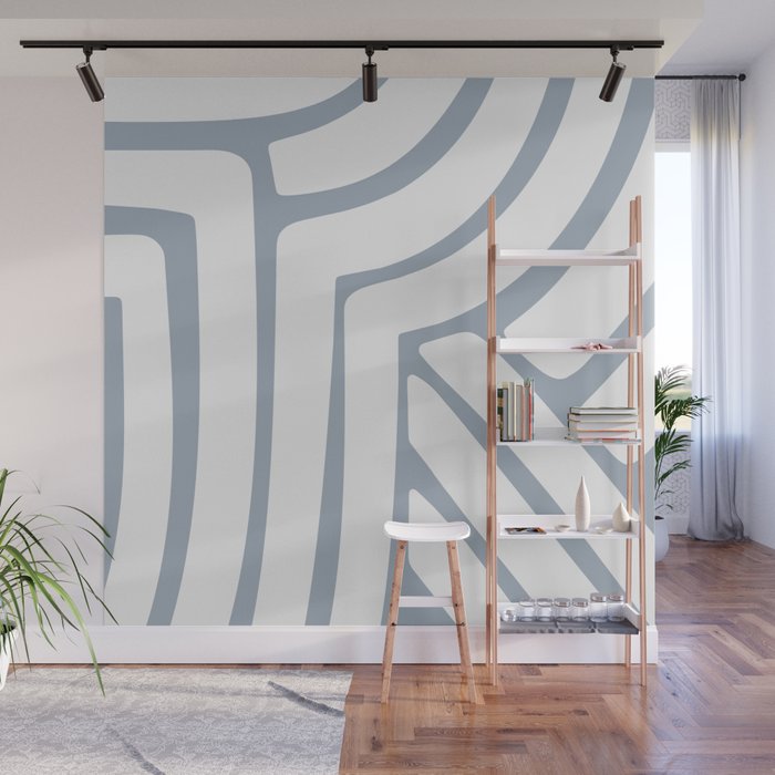 Abstract Stripes LXXII Wall Mural Gallery Image 1