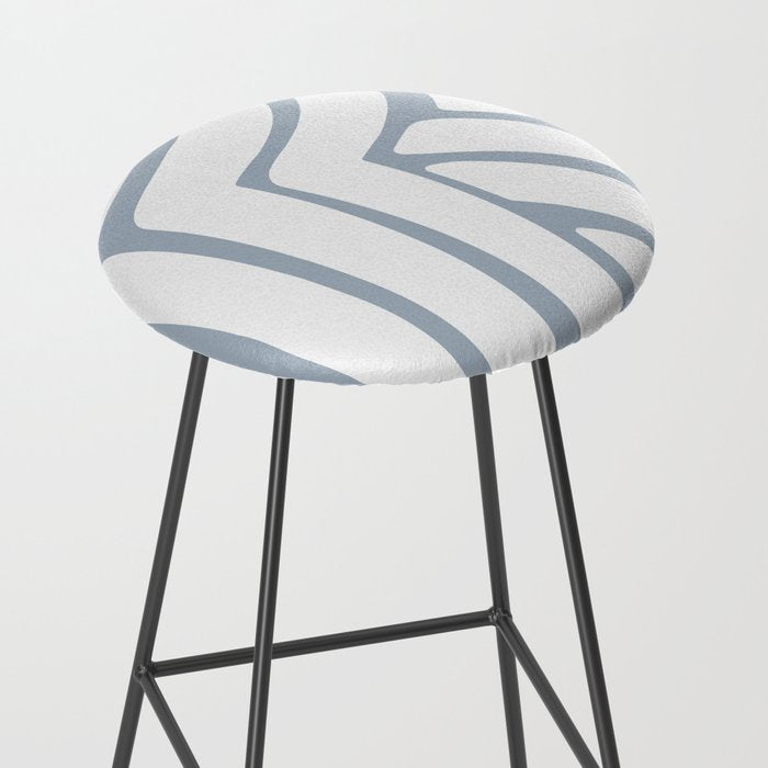 Abstract Stripes LXXII Stool Gallery Image 2