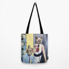 Cat Espionage Tote Bag Gallery Image 2