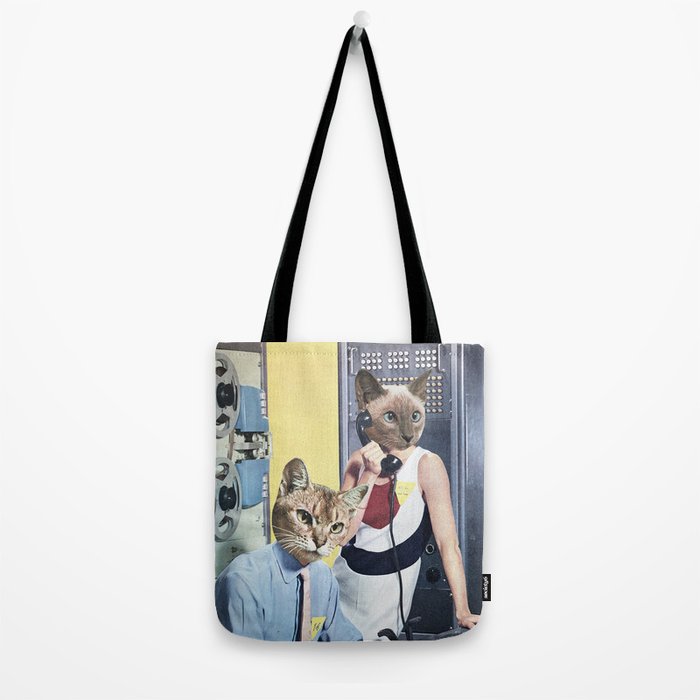 Cat Espionage Tote Bag Gallery Image 2