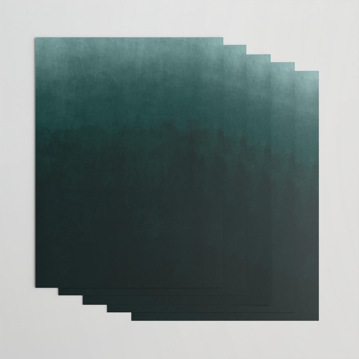 Ombre Emerald Wrapping Paper Gallery Image 3