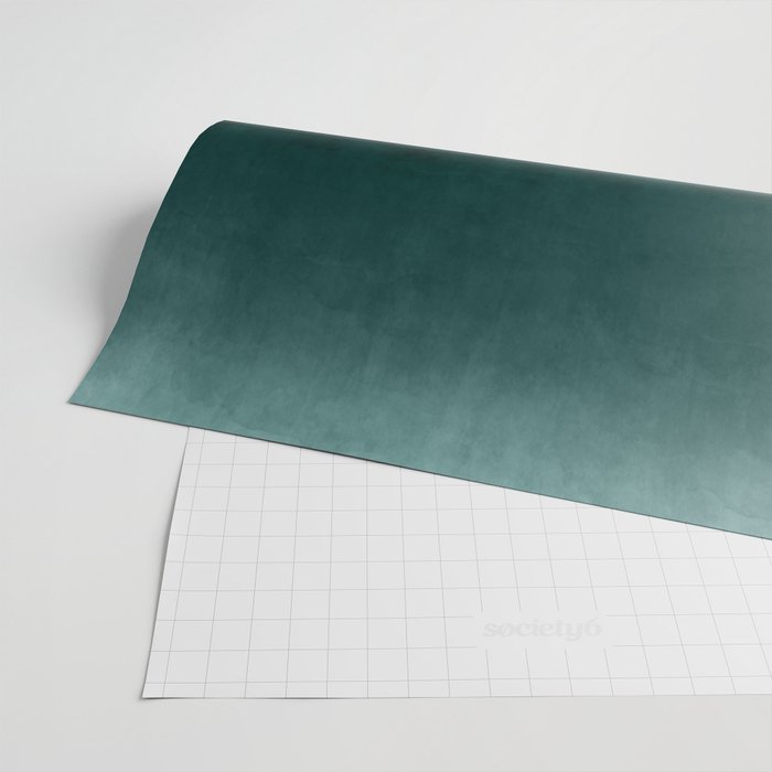Ombre Emerald Wrapping Paper Gallery Image 2
