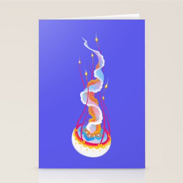 Jellyfish Stationery Card Gallery Image 2