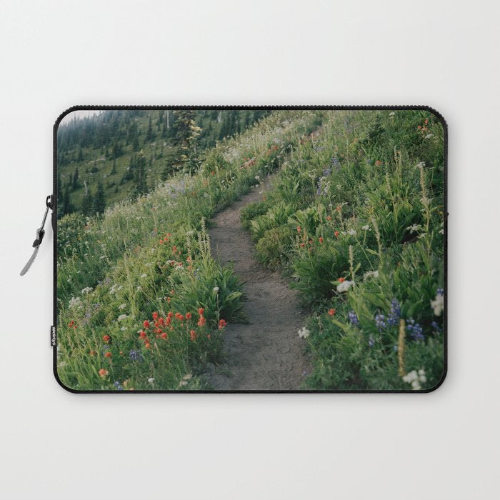 Wildflower Hike Laptop Sleeve Gallery Image 1