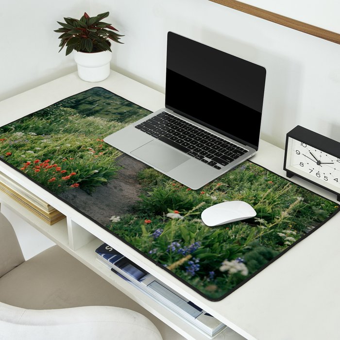 Wildflower Hike Desk Mat Gallery Image 2