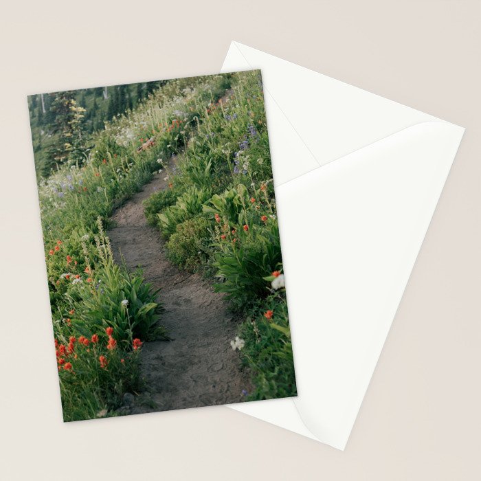 Wildflower Hike Stationery Card Gallery Image 2