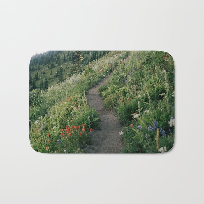 Wildflower Hike Bath Mat Gallery Image 1