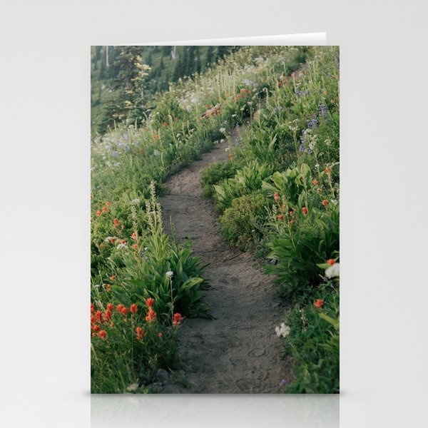 Wildflower Hike Stationery Card Gallery Image 1
