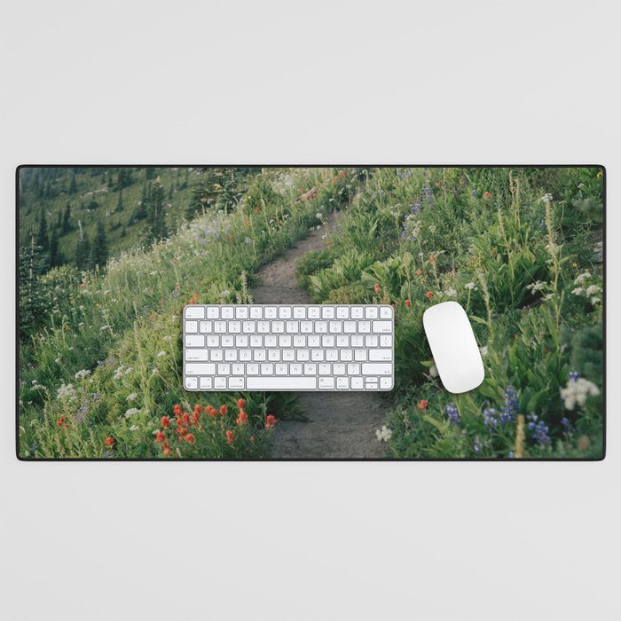 Wildflower Hike Desk Mat Gallery Image 1